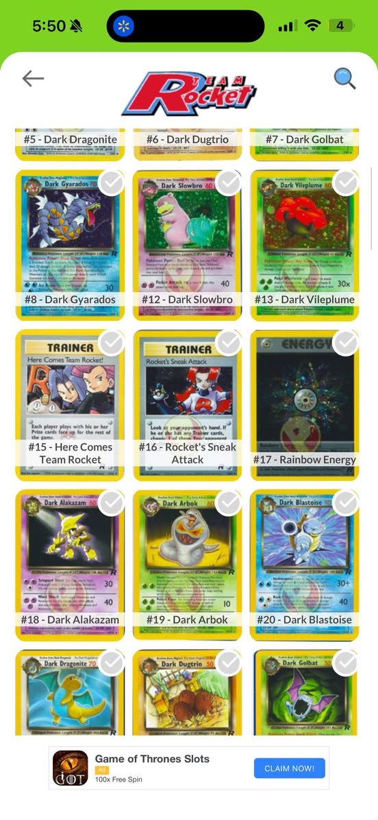 Dark Dragonite #22 Team Rocket