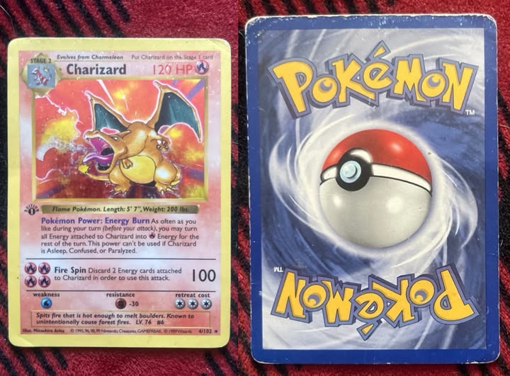 Charizard #4 Base Set (1st Edition)