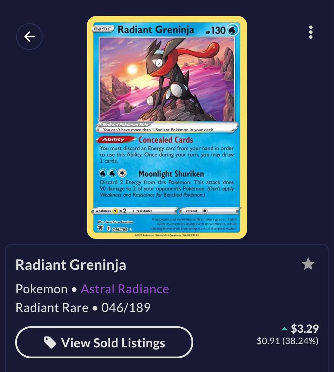 Radiant Greninja