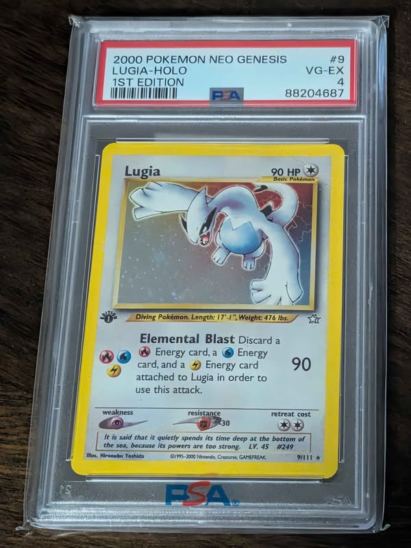 Lugia #9 Neo Genesis (1st Edition)