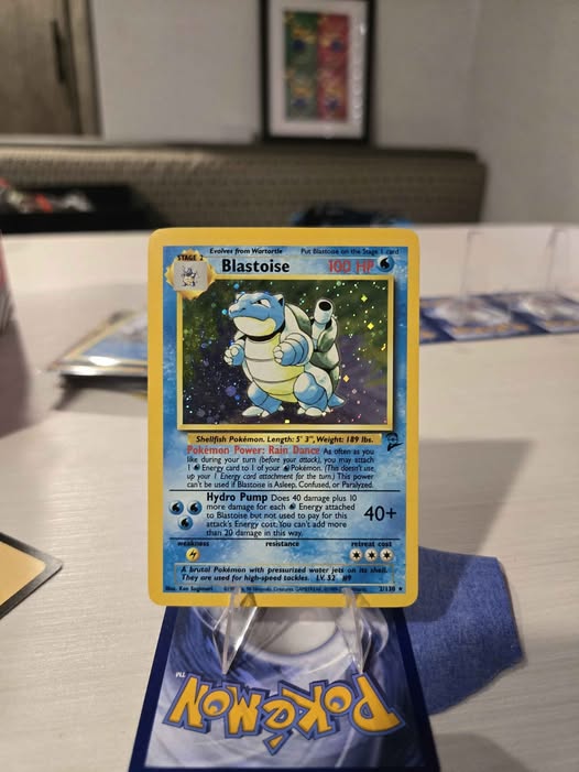 Pokemon Base Set 2 Holo Blastoise 2/130 | Used - like new | $1.00
