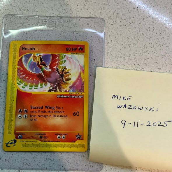 Mint 2002 Ho-Oh Pokémon promo card for sale - Facebook