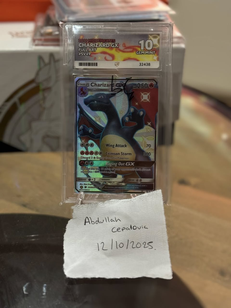 Reshiram & Charizard GX 217/219