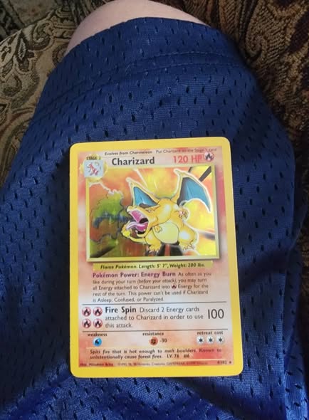 EDIT: CARD HAS SOLD Base set #4 charizard for sale $250 +10 for ...
