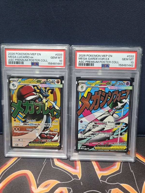 FS Only - $550 PSA 10 Mega Lucario EX,PSA 10 Mega Gardevoir ...