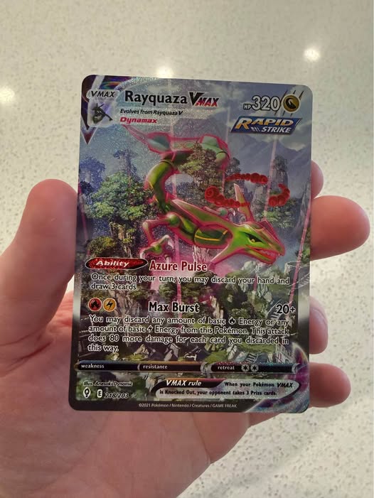 Rayquaza VMAX #218 | New | $900.00 | Enumclaw, Washington