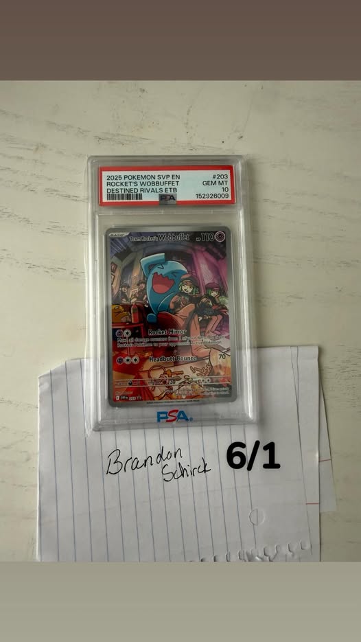 Team Rocket's Wobbuffet promo #203 for sale - Facebook