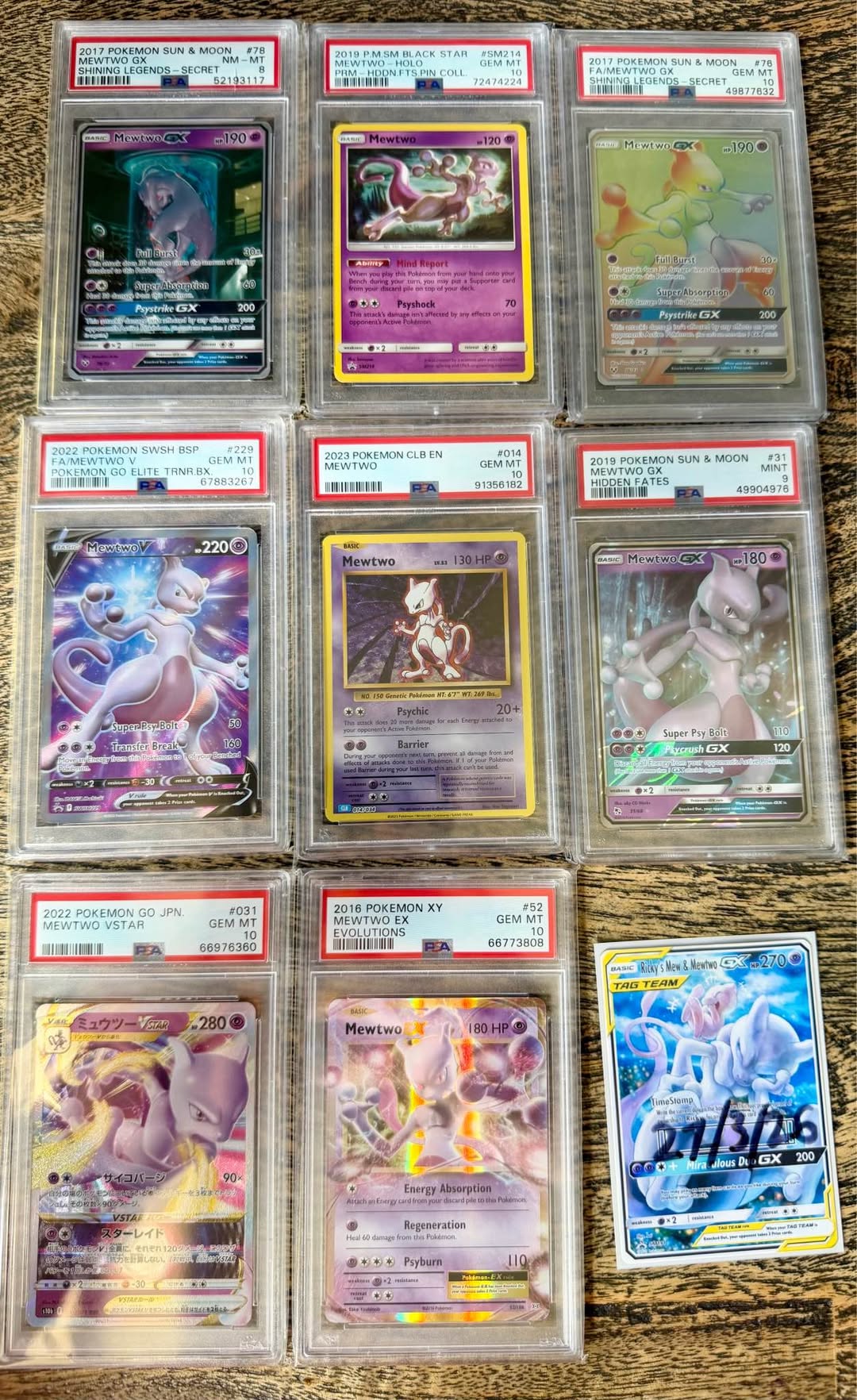 Mewtwo & Mew Pokemon Card PSA 10 | New | A$123.00 - Facebook