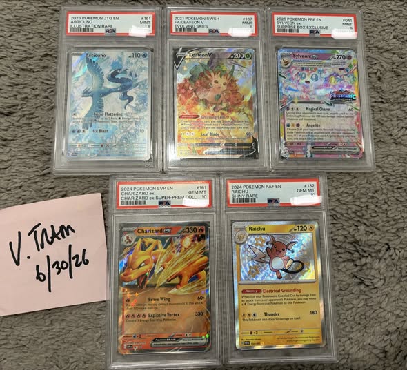 Pokemon cards for sale including Raichu and Charizard - Facebook