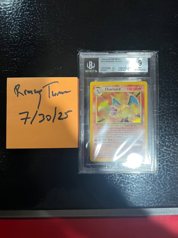 FOR SALE   BGS 9 Base Set Charizard $1600 OBO Such a ...