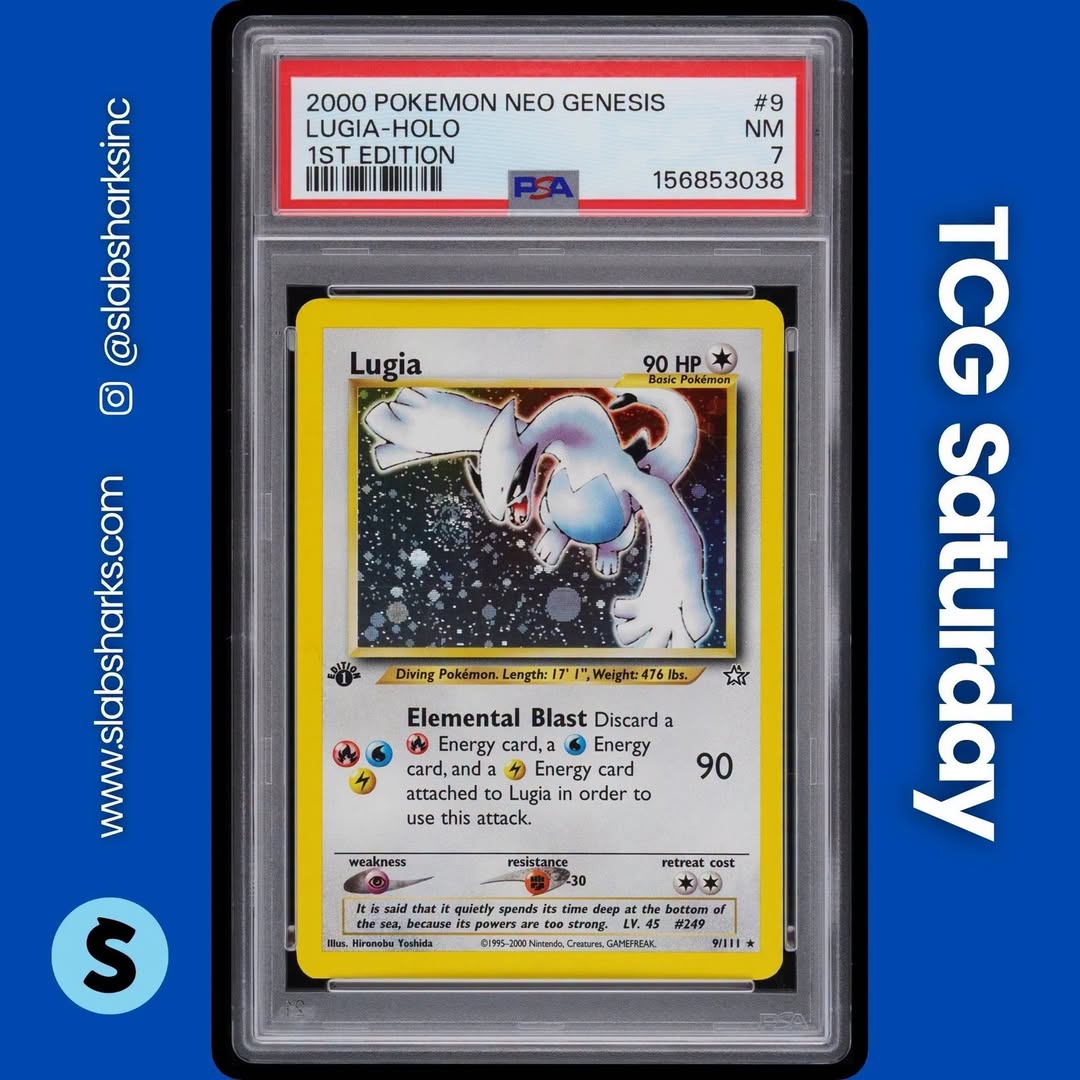 1st edition Lugia PSA 7 for sale on eBay - Facebook
