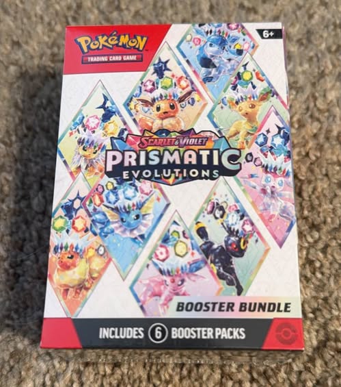 Pokémon TCG Scarlet & Violet Prismatic Evolutions Booster Bundle