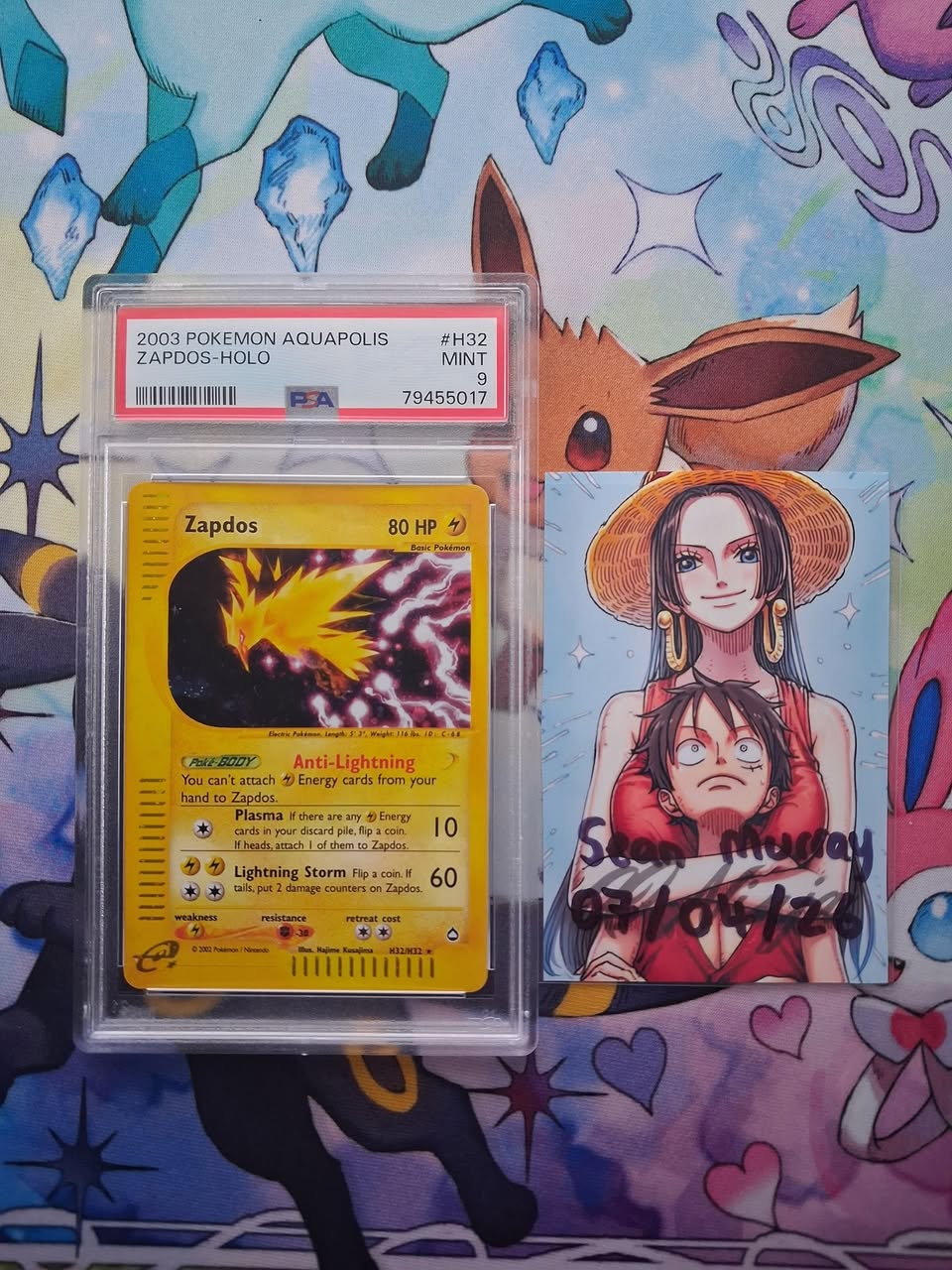 Want to sell Zapdos Holo, Aquapolis Psa 9 $1.35k ...