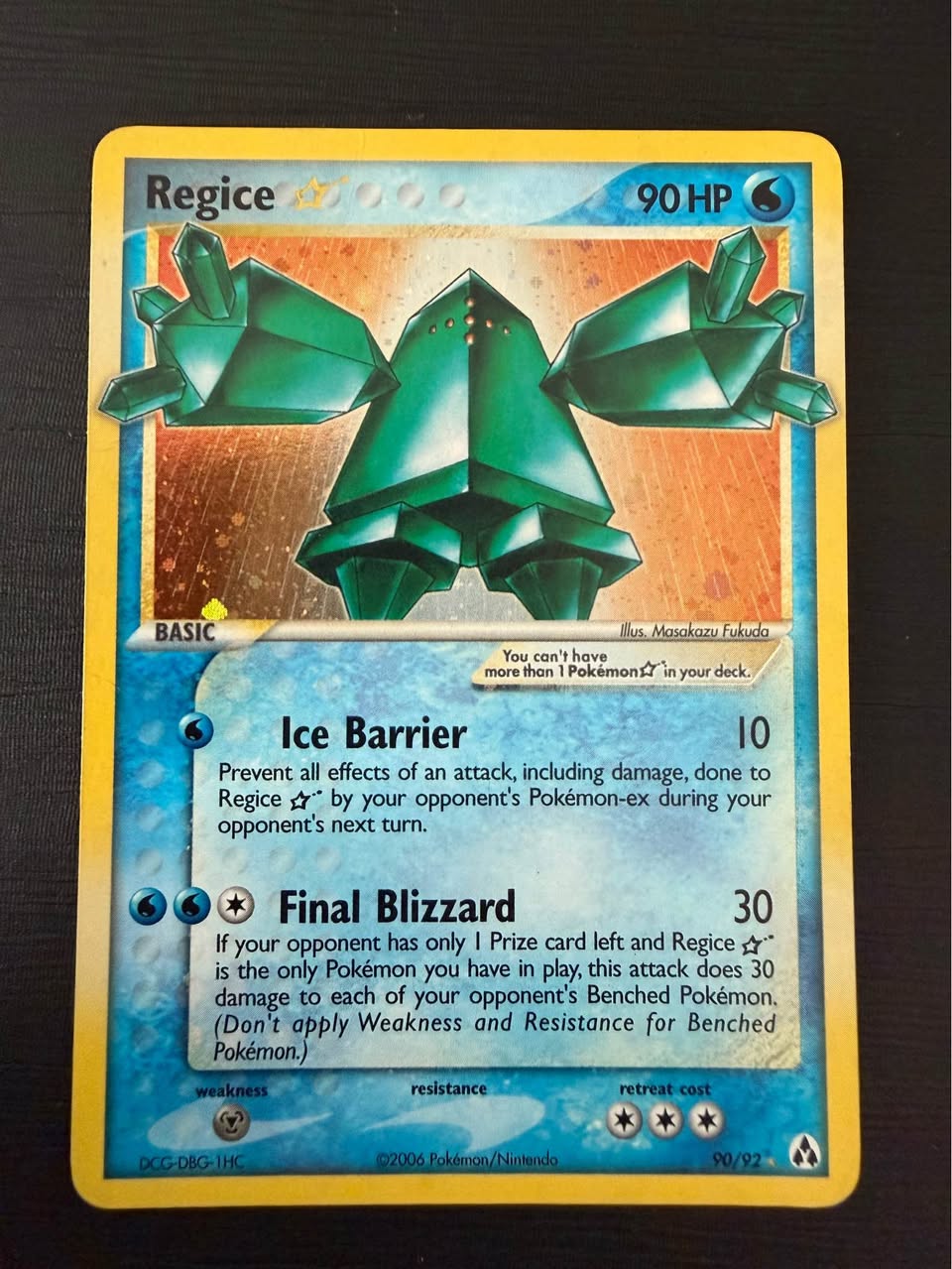 Regice ex #97