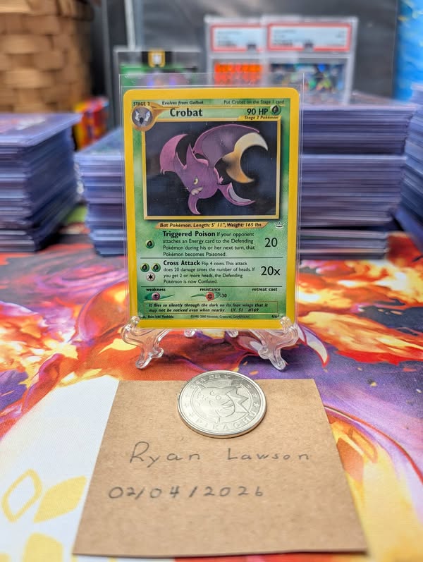 Team Rocket's Crobat ex #117