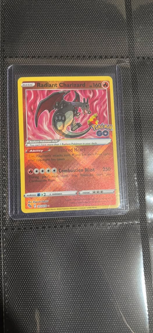 Radiant Charizard from Pokemon Go | Used | $1.00 | Billings, Montana