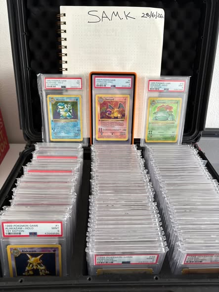 Complete PSA 9 1st Edition Pokémon Base Set – 103/103 - Facebook