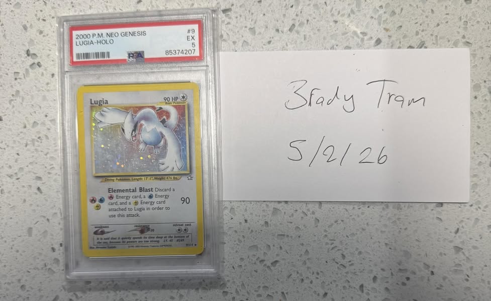 2000 Neo genesis Lugia PSA 5 - Facebook