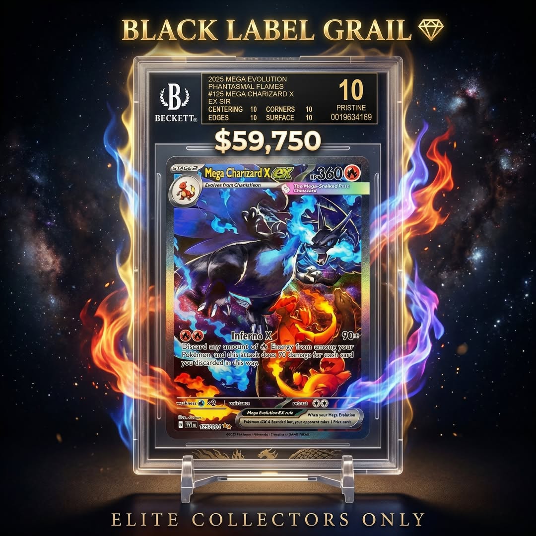 Mega charizard ex black label for sale - Facebook