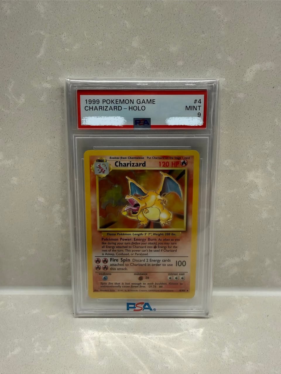 1999 Pokémon Base Set Charizard card for sale - Facebook