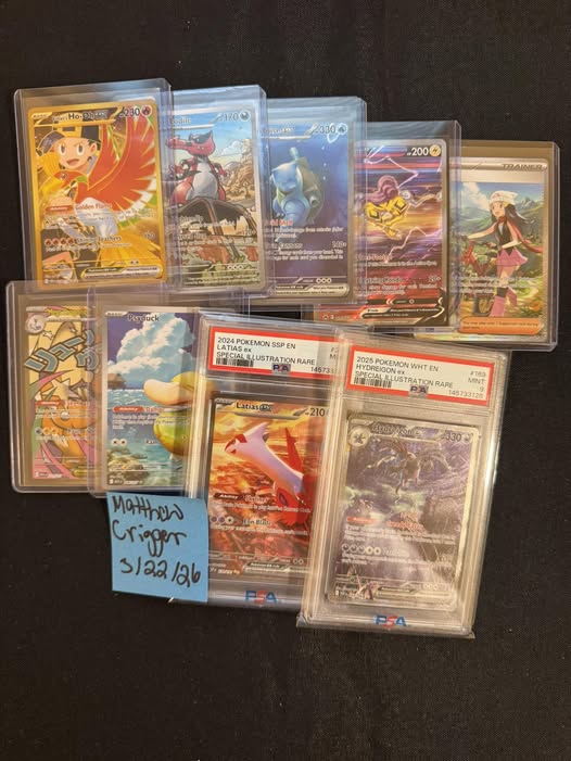 All FS/NFT Ho Oh: $25 Krookodile: $30 Blastoise Ex: $160 Raikou