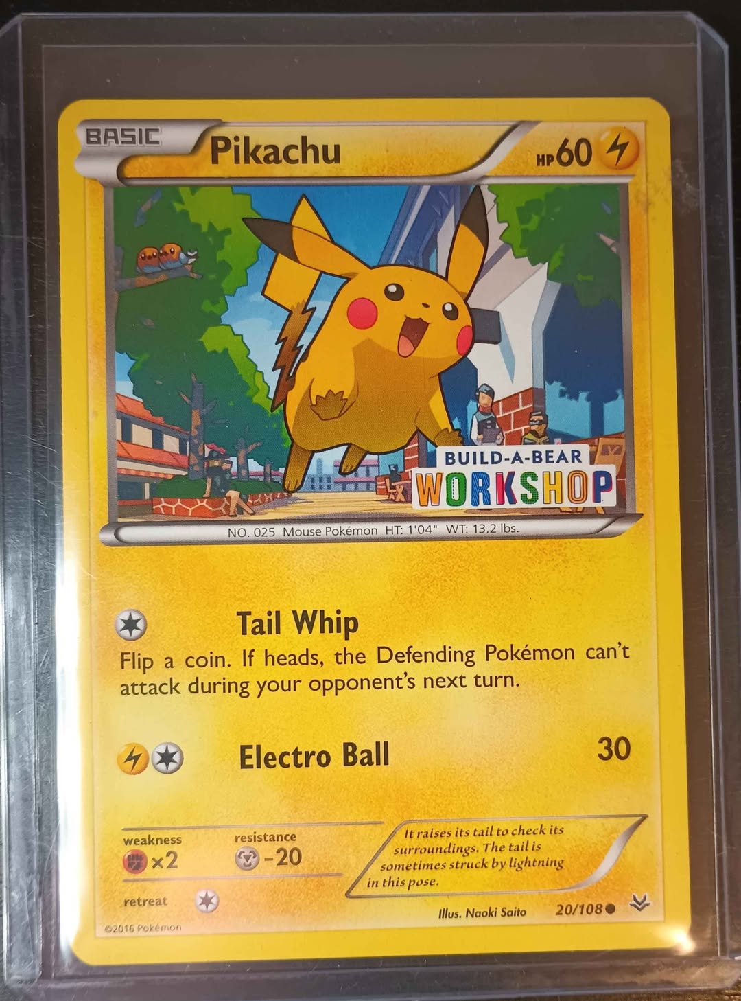 Poncho-clad Pikachu #208