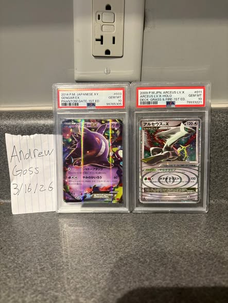 Japanese PSA 10s Low Pop! - Facebook