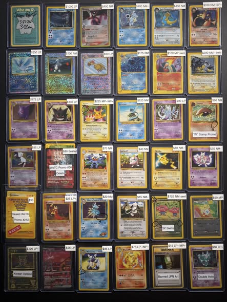 For Sale / Not For Trade Shining Gyarados, 1st Edition holos ...