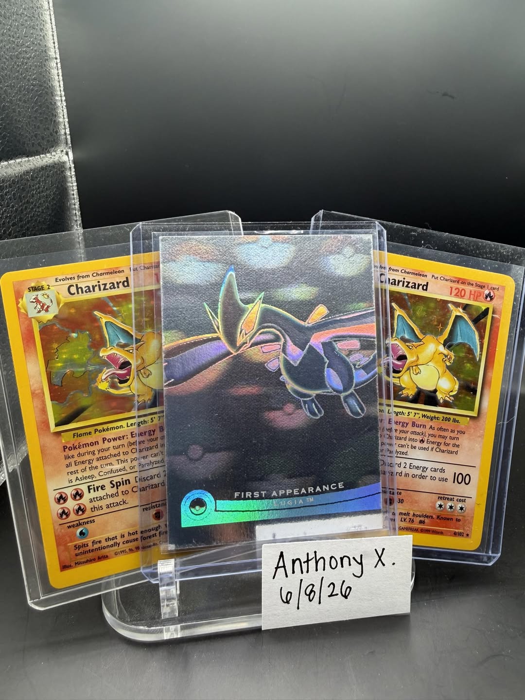 Lugia and Charizard Pokémon cards for sale - Facebook