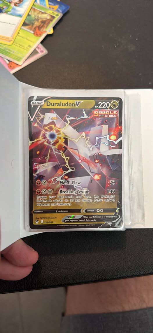 8 Authentic Pokémon Cards in good shape mixture of EX and V ...