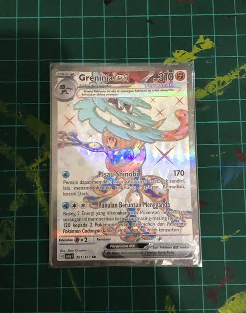 Greninja ex sr rare item for sale - Facebook