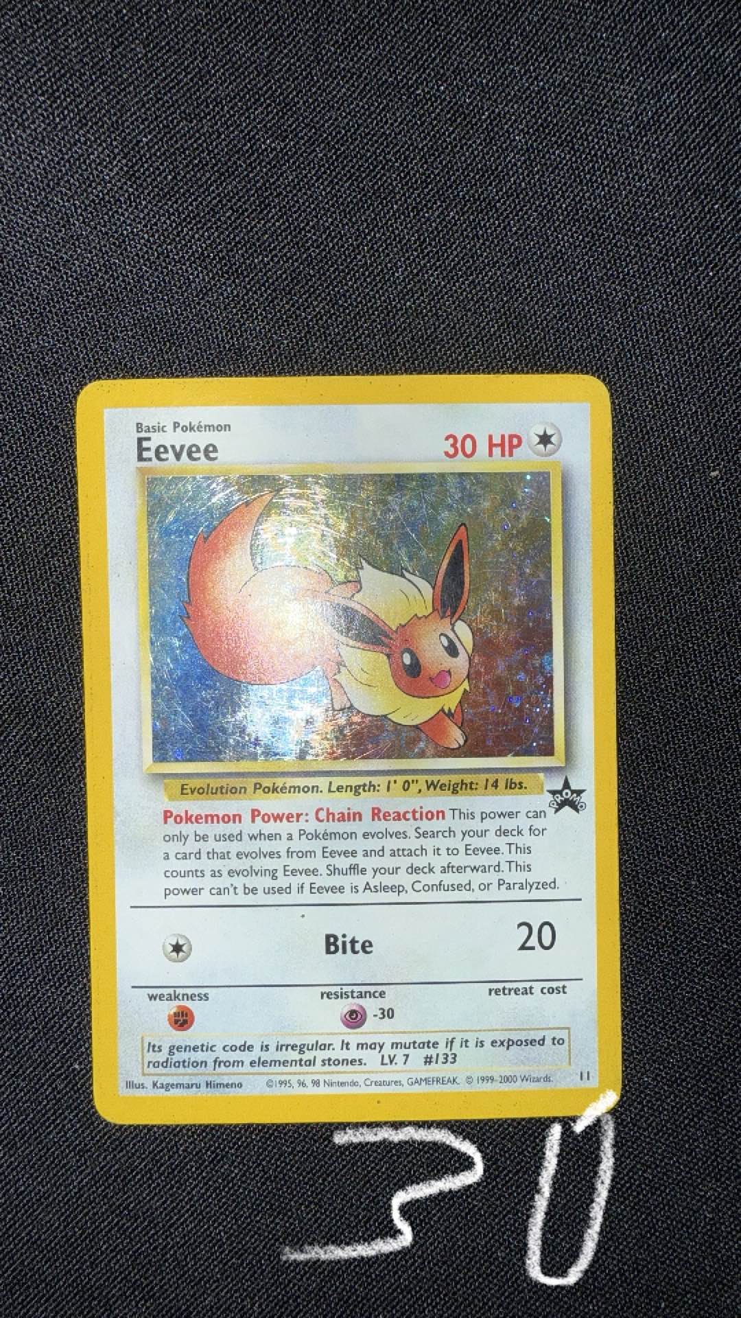 Eevee Black Star promo holo | Used - Good | $45.00