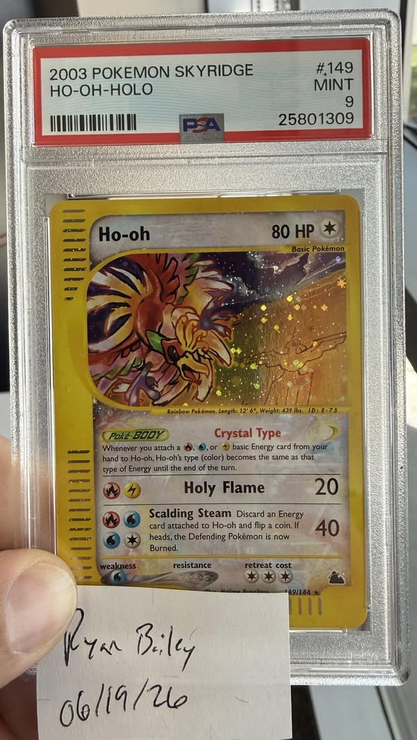 For Sale / For Trade Skyridge Ho-oh Fresh recase $6000 - Facebook