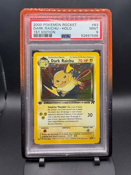 Dark Raichu PSA 10 for sale - Facebook