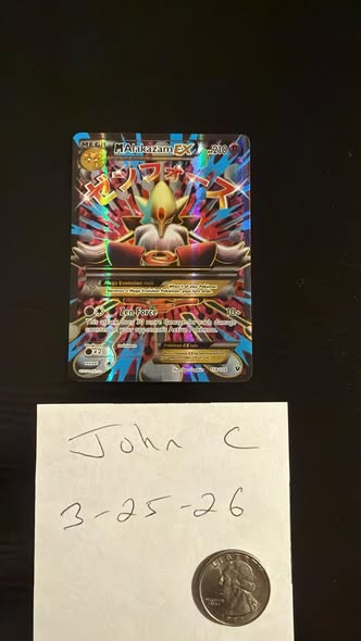 Alakazam ex full art holo for sale - Facebook