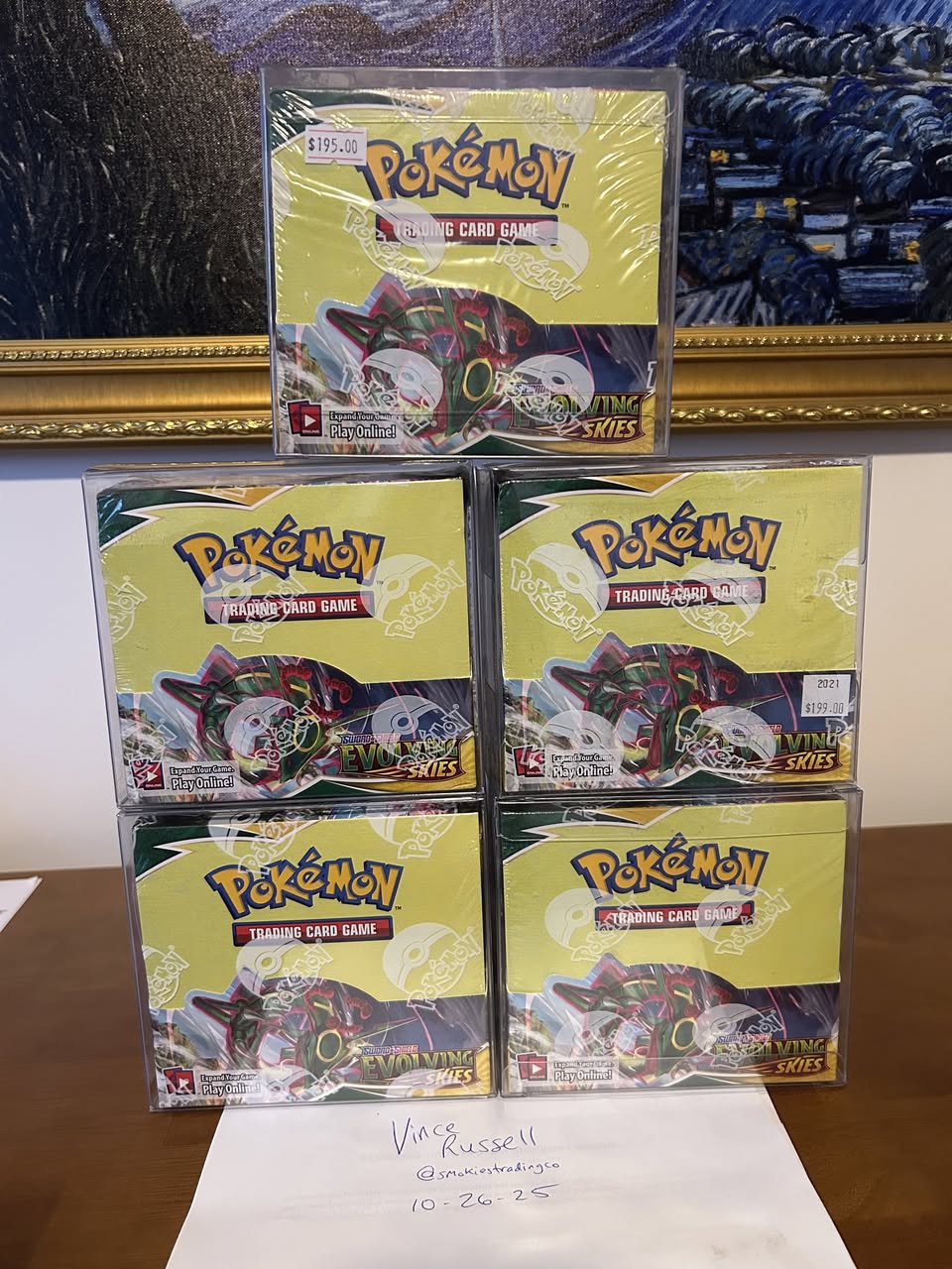 Evolving Skies booster boxes for sale - Facebook