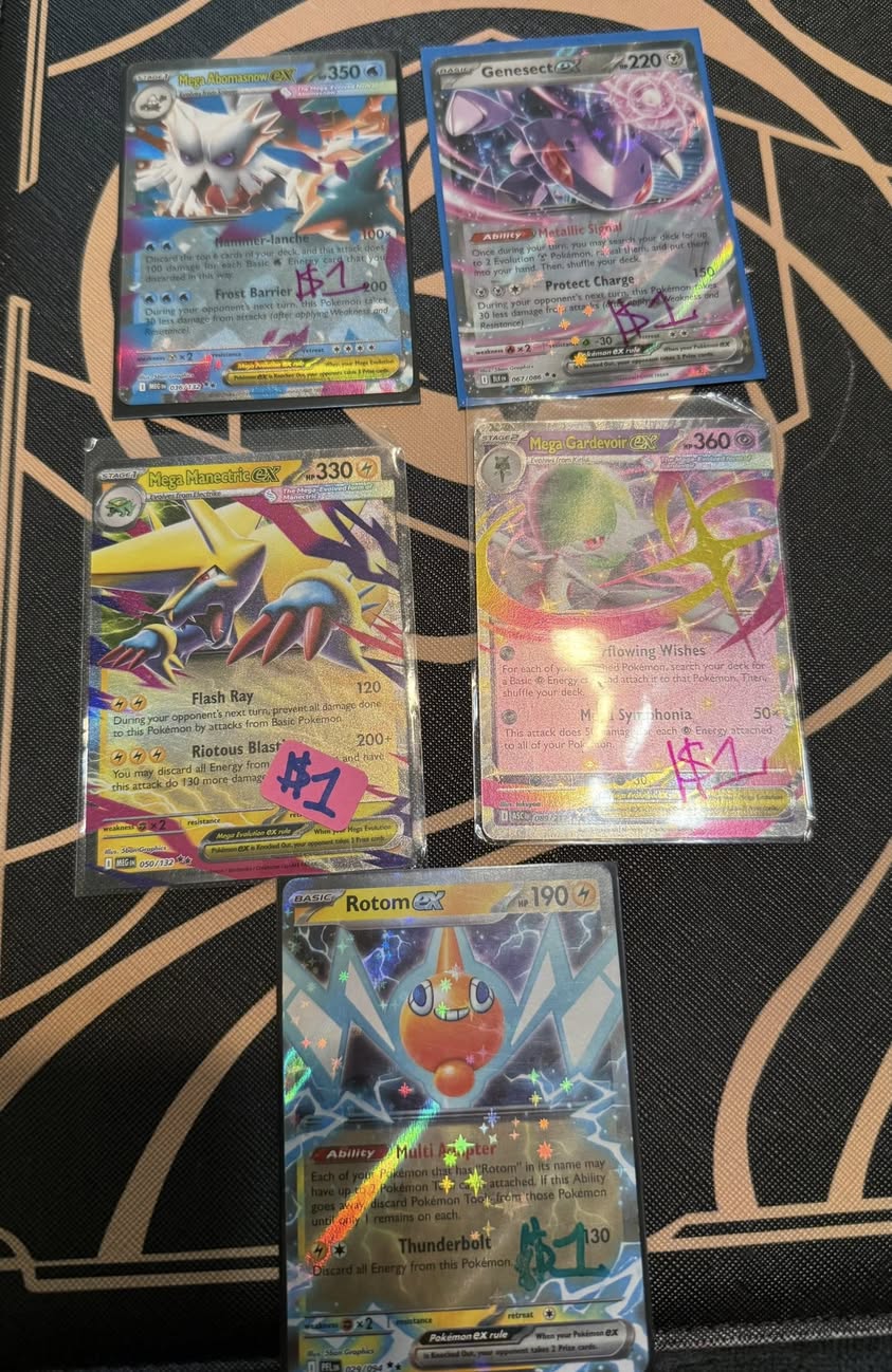 Pokémon exs, vstar, and more for sale at $1 each. Interested buyers ...