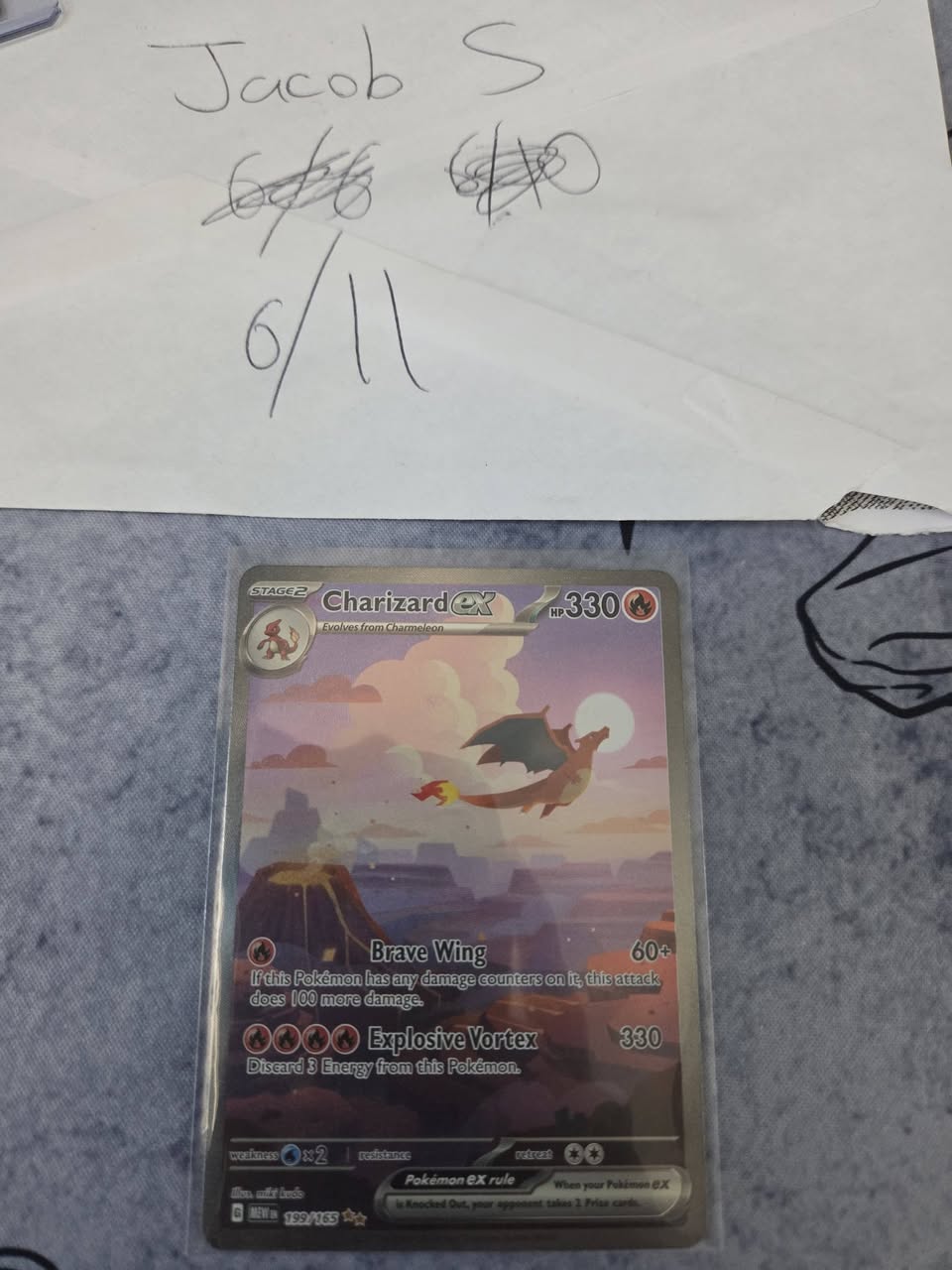 Charizard ex SAR #234 Pokémon 151