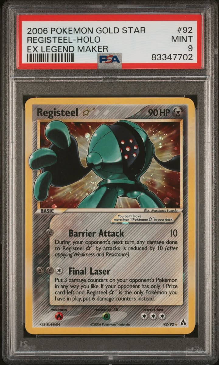 2006 registeel-holo ex legend maker for sale - Facebook
