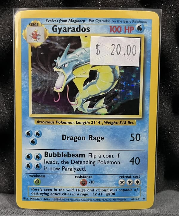 Gyarados #6 Base Set