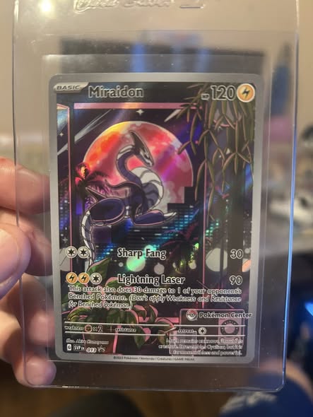 Some cards for sale! Miraidon pc promo $65 shipped ... - Facebook