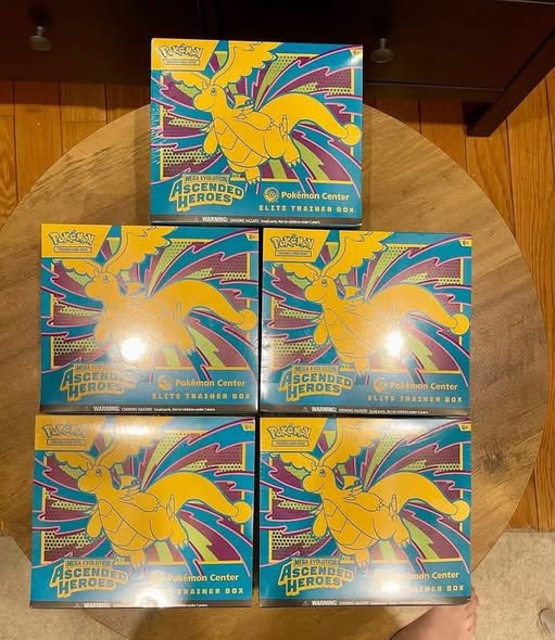Ascended Heroes Pokemon Center Elite Trainer Boxes Available ...