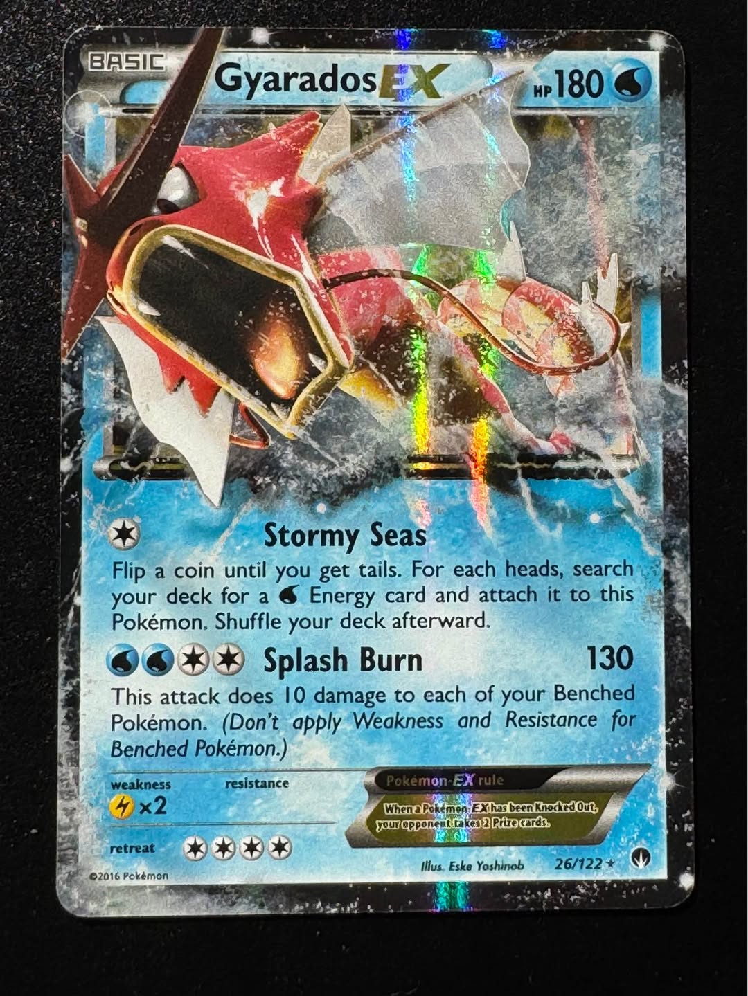 Gyarados EX Pokémon Card | Used - like new | $17.00 - Facebook