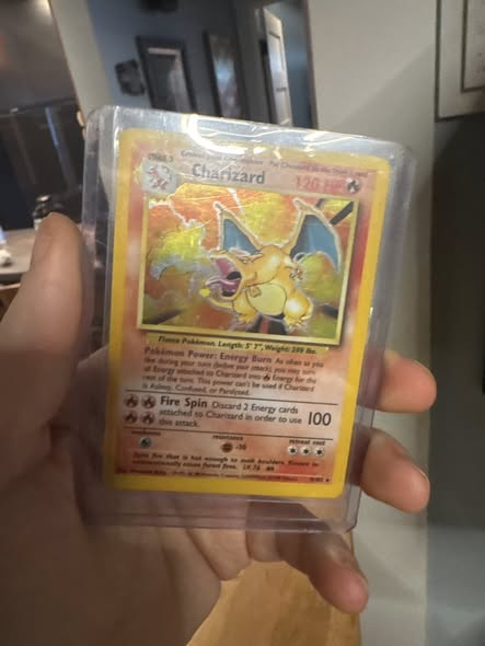 Charizard base set holo for sale