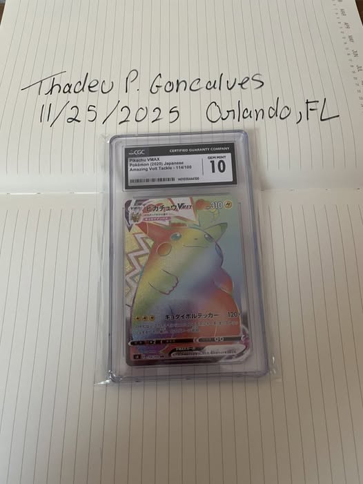 FS/FT Pikachu VMAX 114/110 Amazing Volt Tackle-SALE ...