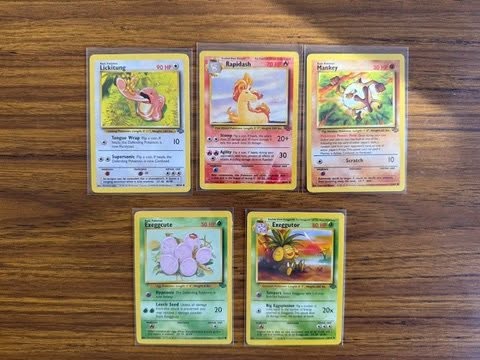 Up for sale is a lot of 5 original Pokémon TCG cards — all from the ...