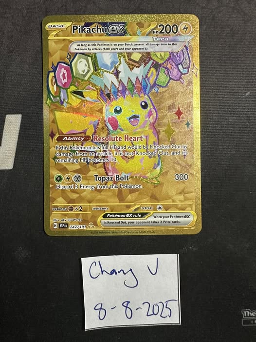 FS/NT Surging Sparks Pikachu EX Hyper Rare
