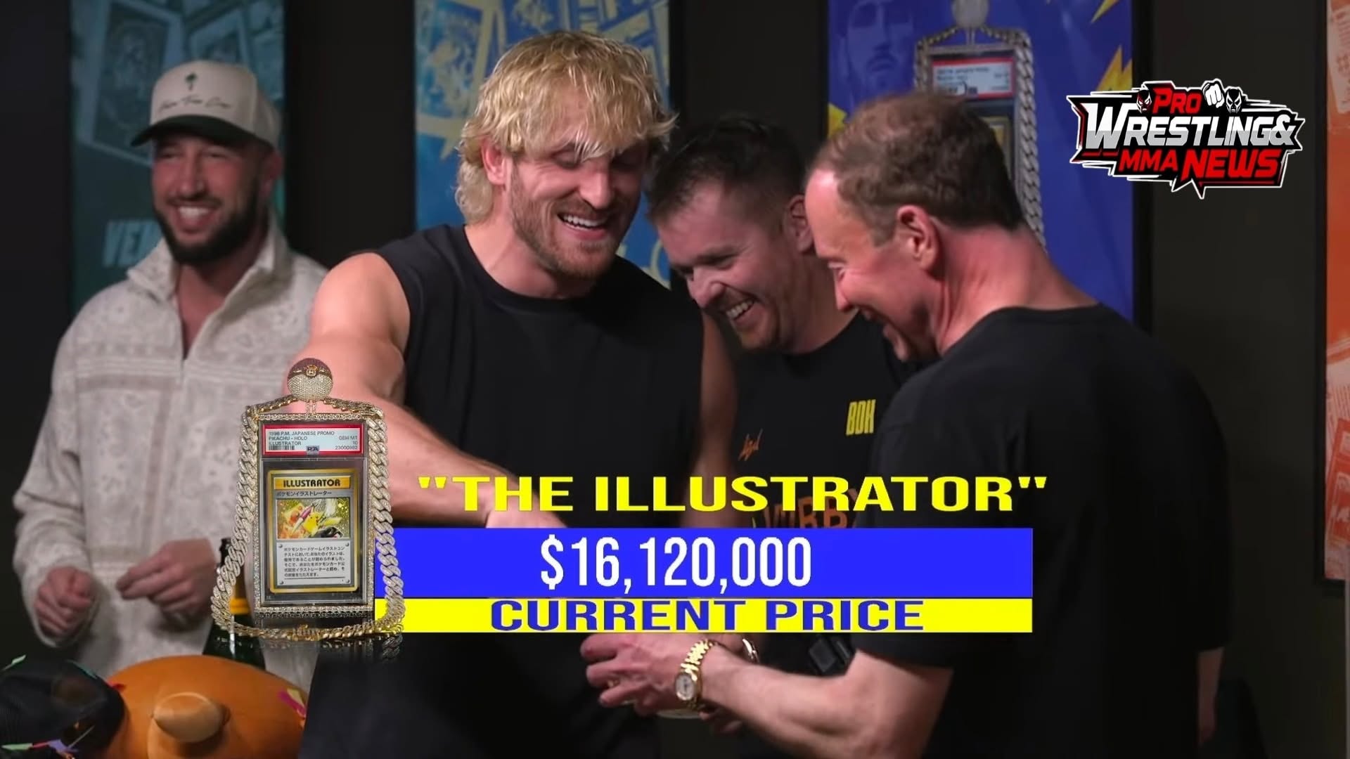 Logan Paul's Pikachu illustrator PSA 10 worth over $16 million