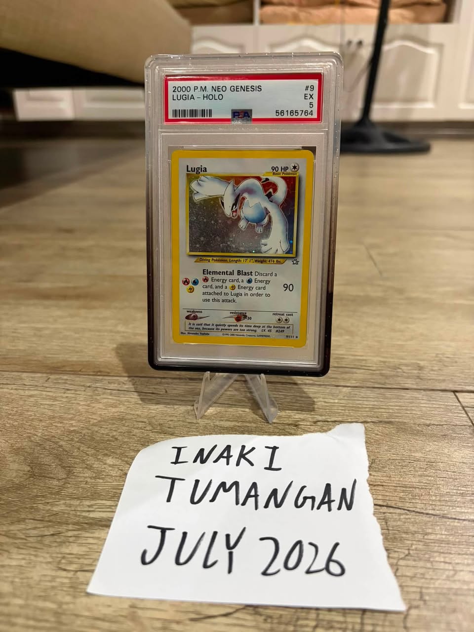 Lugia #9 Neo Genesis (1st Edition)