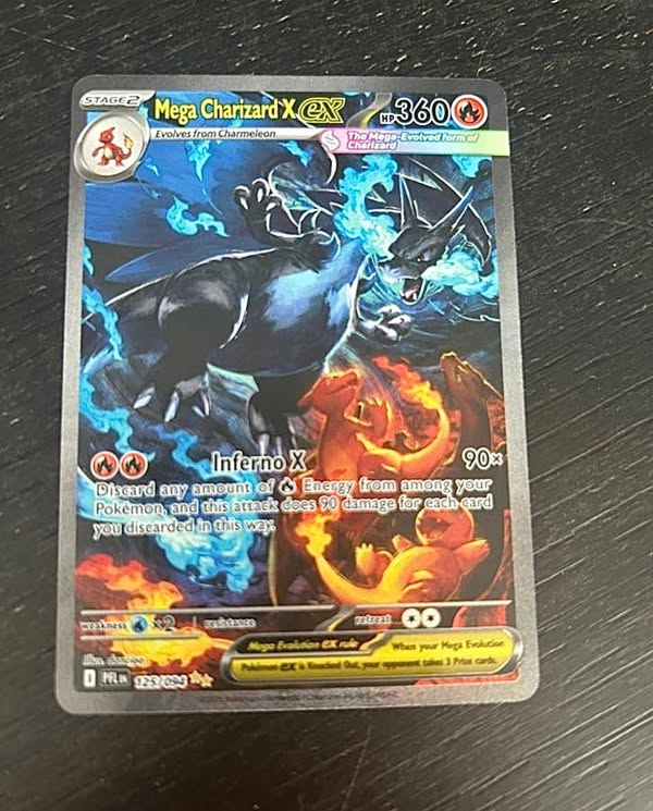 Mega Charizard X ex 125/094 – Phantasmal Flames (PFL) - Facebook